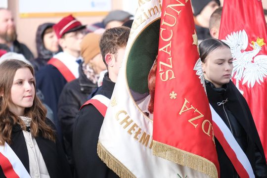 Chełm. Uroczystość z okazji Święta Niepodległości 2024. cz. I  [GALERIA ZDJĘĆ]