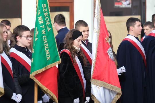 Chełm. Uroczystość z okazji Święta Niepodległości 2024. cz. I  [GALERIA ZDJĘĆ]