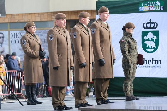 Chełm. Uroczystość z okazji Święta Niepodległości 2024. cz. I  [GALERIA ZDJĘĆ]