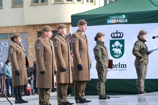 Chełm. Uroczystość z okazji Święta Niepodległości 2024. cz. I  [GALERIA ZDJĘĆ]