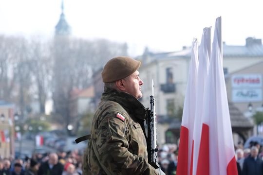 Chełm. Uroczystość z okazji Święta Niepodległości 2024. cz. I  [GALERIA ZDJĘĆ]