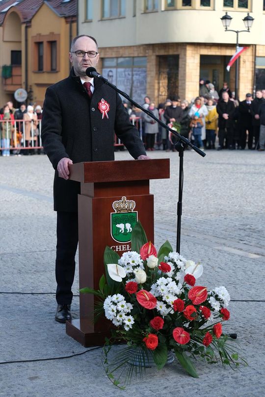 Chełm. Uroczystość z okazji Święta Niepodległości 2024. cz. I  [GALERIA ZDJĘĆ]