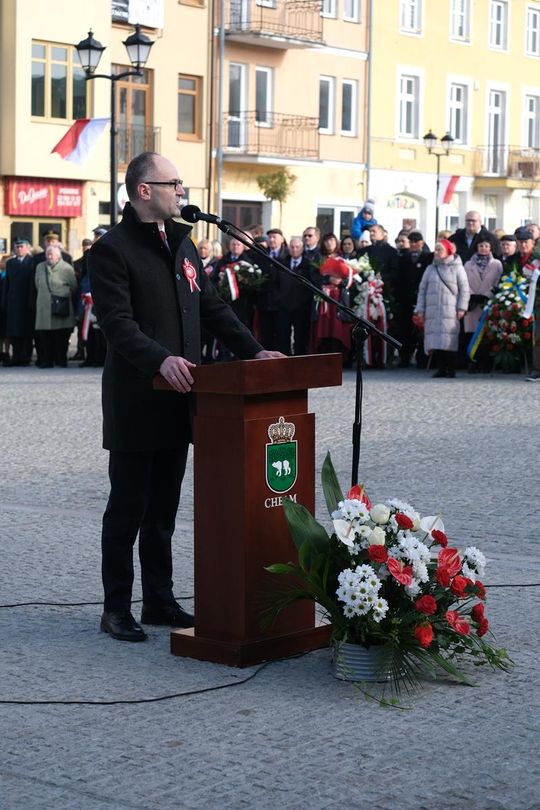Chełm. Uroczystość z okazji Święta Niepodległości 2024. cz. I  [GALERIA ZDJĘĆ]