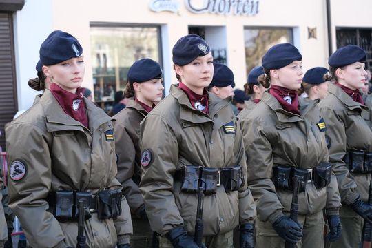 Chełm. Uroczystość z okazji Święta Niepodległości 2024. cz. I  [GALERIA ZDJĘĆ]