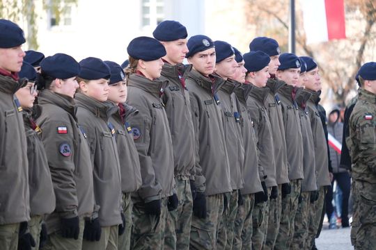 Chełm. Uroczystość z okazji Święta Niepodległości 2024. cz. I  [GALERIA ZDJĘĆ]