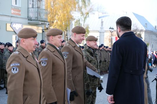 Chełm. Uroczystość z okazji Święta Niepodległości 2024. cz. II  [GALERIA ZDJĘĆ]