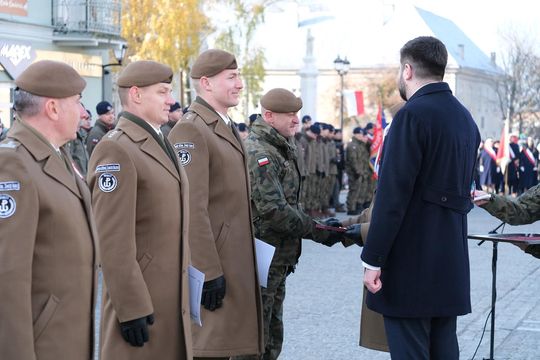 Chełm. Uroczystość z okazji Święta Niepodległości 2024. cz. II  [GALERIA ZDJĘĆ]