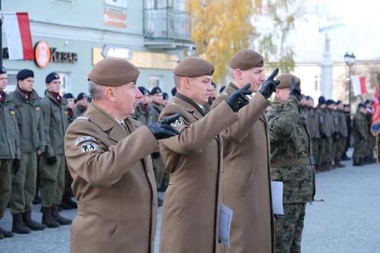 Chełm. Uroczystość z okazji Święta Niepodległości 2024. cz. II  [GALERIA ZDJĘĆ]