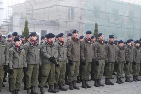 Chełm. Uroczystość z okazji Święta Niepodległości 2024. Msza św. w chełmskiej bazylice [GALERIA ZDJĘĆ]