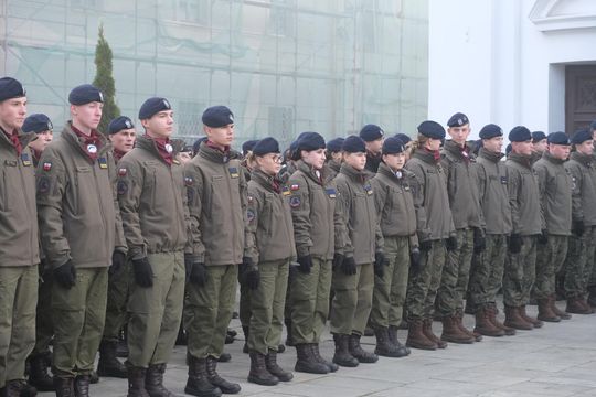 Chełm. Uroczystość z okazji Święta Niepodległości 2024. Msza św. w chełmskiej bazylice [GALERIA ZDJĘĆ]