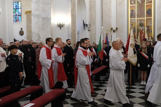 Chełm. Uroczystość z okazji Święta Niepodległości 2024. Msza św. w chełmskiej bazylice [GALERIA ZDJĘĆ]
