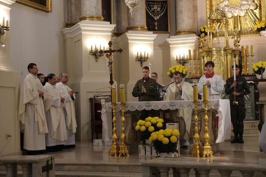 Chełm. Uroczystość z okazji Święta Niepodległości 2024. Msza św. w chełmskiej bazylice [GALERIA ZDJĘĆ]