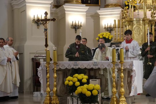 Chełm. Uroczystość z okazji Święta Niepodległości 2024. Msza św. w chełmskiej bazylice [GALERIA ZDJĘĆ]