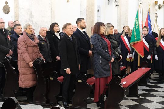 Chełm. Uroczystość z okazji Święta Niepodległości 2024. Msza św. w chełmskiej bazylice [GALERIA ZDJĘĆ]