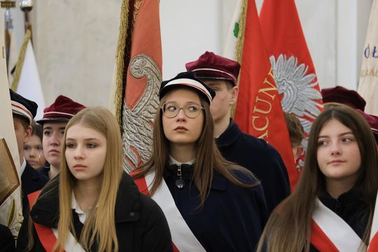 Chełm. Uroczystość z okazji Święta Niepodległości 2024. Msza św. w chełmskiej bazylice [GALERIA ZDJĘĆ]