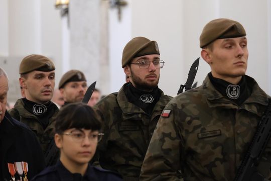 Chełm. Uroczystość z okazji Święta Niepodległości 2024. Msza św. w chełmskiej bazylice [GALERIA ZDJĘĆ]