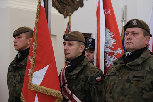 Chełm. Uroczystość z okazji Święta Niepodległości 2024. Msza św. w chełmskiej bazylice [GALERIA ZDJĘĆ]