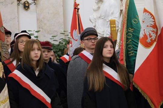 Chełm. Uroczystość z okazji Święta Niepodległości 2024. Msza św. w chełmskiej bazylice [GALERIA ZDJĘĆ]