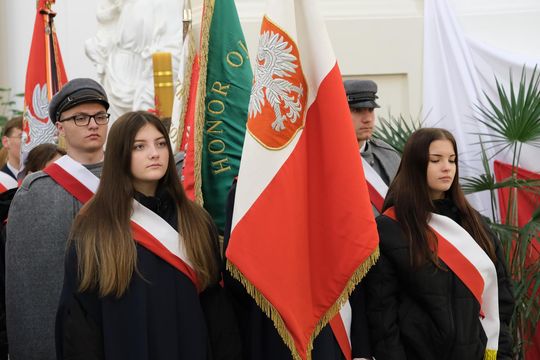 Chełm. Uroczystość z okazji Święta Niepodległości 2024. Msza św. w chełmskiej bazylice [GALERIA ZDJĘĆ]