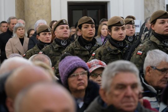 Chełm. Uroczystość z okazji Święta Niepodległości 2024. Msza św. w chełmskiej bazylice [GALERIA ZDJĘĆ]