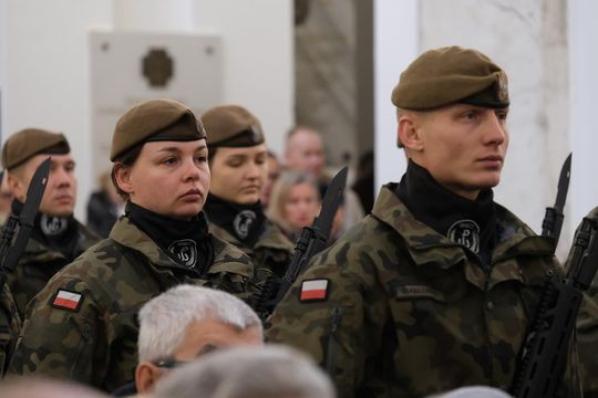 Chełm. Uroczystość z okazji Święta Niepodległości 2024. Msza św. w chełmskiej bazylice [GALERIA ZDJĘĆ]