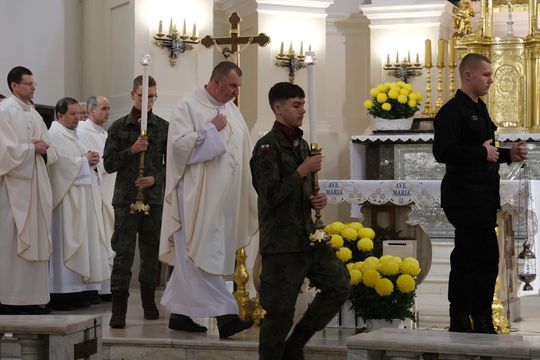 Chełm. Uroczystość z okazji Święta Niepodległości 2024. Msza św. w chełmskiej bazylice [GALERIA ZDJĘĆ]