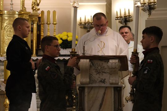 Chełm. Uroczystość z okazji Święta Niepodległości 2024. Msza św. w chełmskiej bazylice [GALERIA ZDJĘĆ]