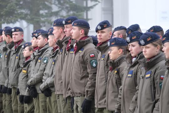 Chełm. Uroczystość z okazji Święta Niepodległości 2024. Msza św. w chełmskiej bazylice [GALERIA ZDJĘĆ]