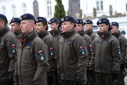Chełm. Uroczystość z okazji Święta Niepodległości 2024. Msza św. w chełmskiej bazylice [GALERIA ZDJĘĆ]