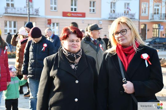 Krasnystaw. 106. rocznica odzyskania niepodległości przez Polskę [GALERIA ZDJĘĆ]