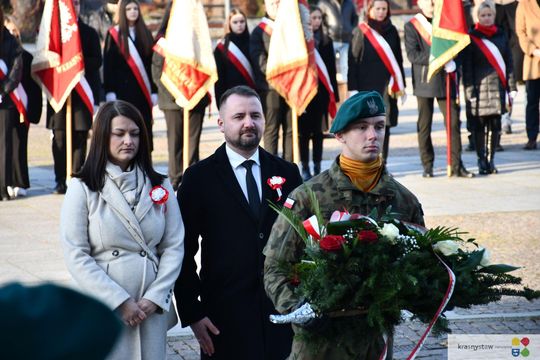 Krasnystaw. 106. rocznica odzyskania niepodległości przez Polskę [GALERIA ZDJĘĆ]