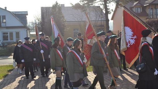 Gm. Gorzków. Świętowali Niepodległość Polski [GALERIA ZDJĘĆ]