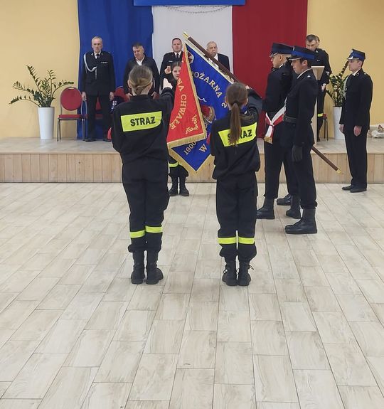 Gm. Izbica. Ślubowanie Młodzieżowej Drużyny Pożarniczej OSP Izbica [GALERIA ZDJĘĆ]