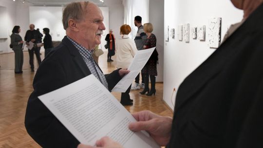 Wystawa "Maciej Duchowski – Ściana" w MZCh [GALERIA ZDJĘĆ]