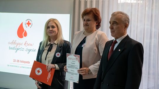 Chełm. Krwiodawcy docenieni. Ich krew ratuje życie! [GALERIA ZDJĘĆ]