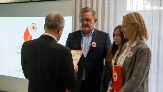 Chełm. Krwiodawcy docenieni. Ich krew ratuje życie! [GALERIA ZDJĘĆ]