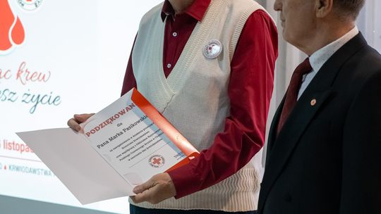 Chełm. Krwiodawcy docenieni. Ich krew ratuje życie! [GALERIA ZDJĘĆ]