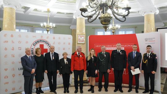 Chełm. Krwiodawcy docenieni. Ich krew ratuje życie! [GALERIA ZDJĘĆ]