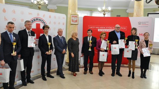 Chełm. Krwiodawcy docenieni. Ich krew ratuje życie! [GALERIA ZDJĘĆ]