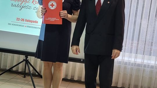 Chełm. Krwiodawcy docenieni. Ich krew ratuje życie! [GALERIA ZDJĘĆ]