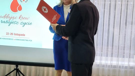 Chełm. Krwiodawcy docenieni. Ich krew ratuje życie! [GALERIA ZDJĘĆ]