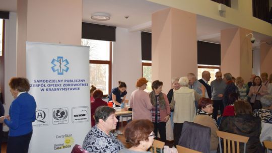 Krasnystaw. Spotkanie "Zdrowy Senior" w KDK [GALERIA ZDJĘĆ]