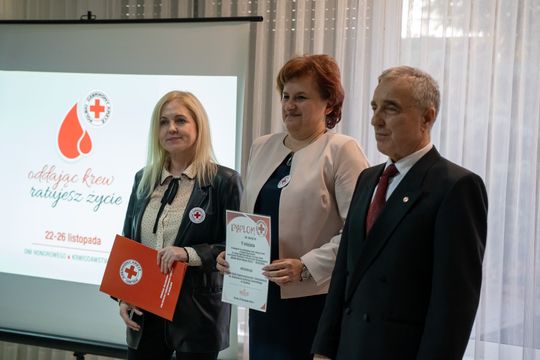 Chełm. Krwiodawcy docenieni. Ich krew ratuje życie! [GALERIA ZDJĘĆ]