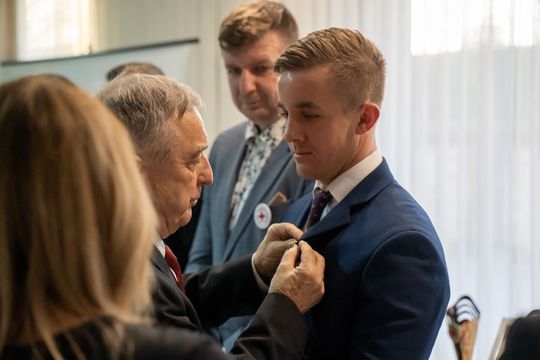 Chełm. Krwiodawcy docenieni. Ich krew ratuje życie! [GALERIA ZDJĘĆ]