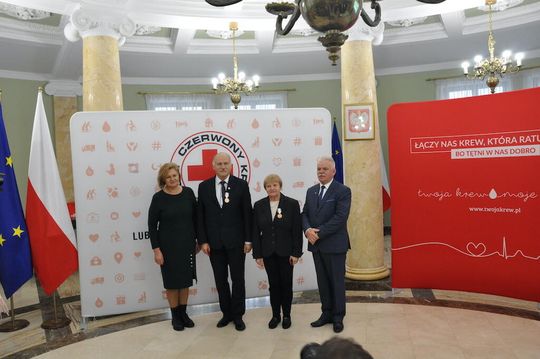 Chełm. Krwiodawcy docenieni. Ich krew ratuje życie! [GALERIA ZDJĘĆ]