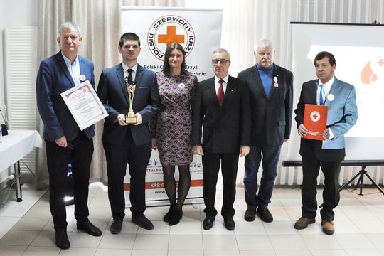 Chełm. Krwiodawcy docenieni. Ich krew ratuje życie! [GALERIA ZDJĘĆ]