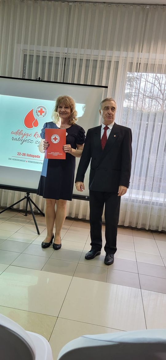 Chełm. Krwiodawcy docenieni. Ich krew ratuje życie! [GALERIA ZDJĘĆ]