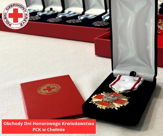 Chełm. Krwiodawcy docenieni. Ich krew ratuje życie! [GALERIA ZDJĘĆ]