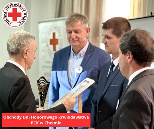 Chełm. Krwiodawcy docenieni. Ich krew ratuje życie! [GALERIA ZDJĘĆ]