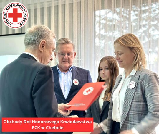 Chełm. Krwiodawcy docenieni. Ich krew ratuje życie! [GALERIA ZDJĘĆ]